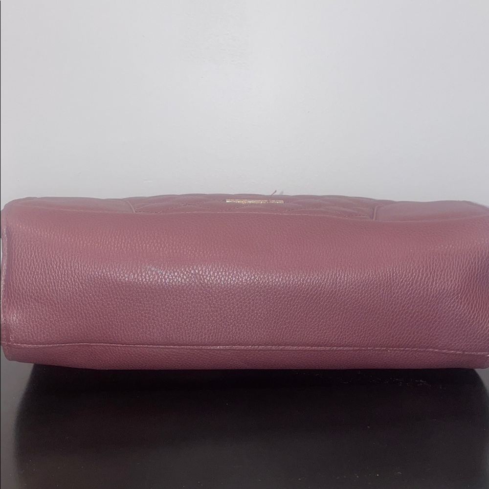 🛍️ Rampage Quilted Maroon Satchel -EUC (barely loved) - Picture 5 of 10